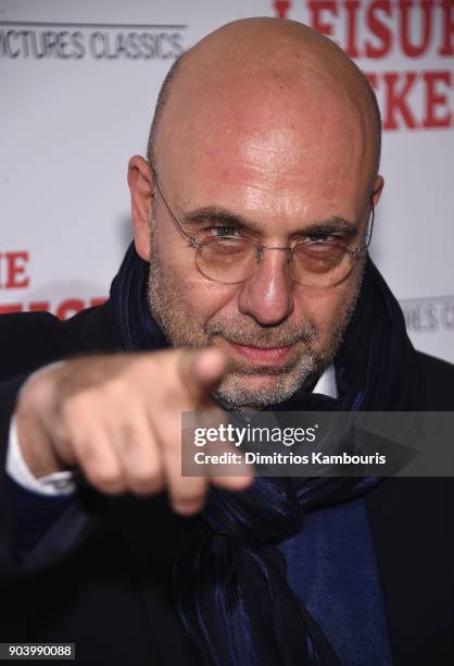 Director Paolo Virzi attends attends "The Leisure Seeker" New York Screening at AMC Loews Lincoln Square on January 11, 2018 in New York City.