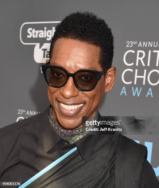 Comedian Orlando Jones attends The 23rd Annual Critics' Choice Awards at Barker Hangar on January 11, 2018 in Santa Monica, California.