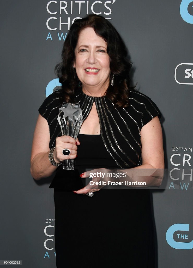 The 23rd Annual Critics' Choice Awards - Press Room