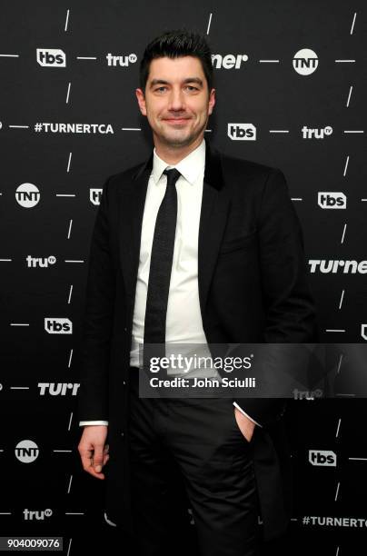 Executive producer Jakob Verbruggen of 'The Alienist' poses in the green room during the TCA Turner Winter Press Tour 2018 Presentation at The...