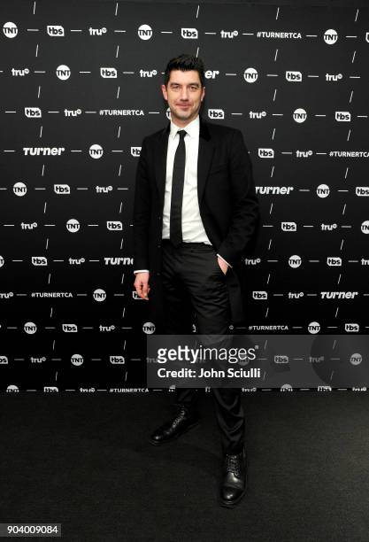 Executive producer Jakob Verbruggen of 'The Alienist' poses in the green room during the TCA Turner Winter Press Tour 2018 Presentation at The...