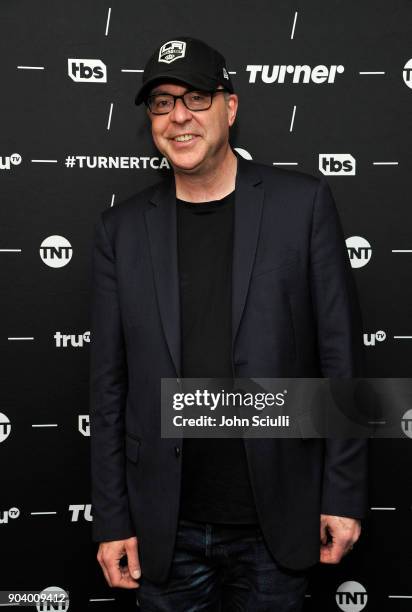 Executive Producer/Writer David Sacks of 'Final Space' poses in the green room during the TCA Turner Winter Press Tour 2018 Presentation at The...