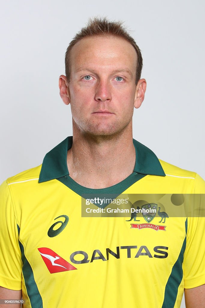 Australian One Day International Headshots Session
