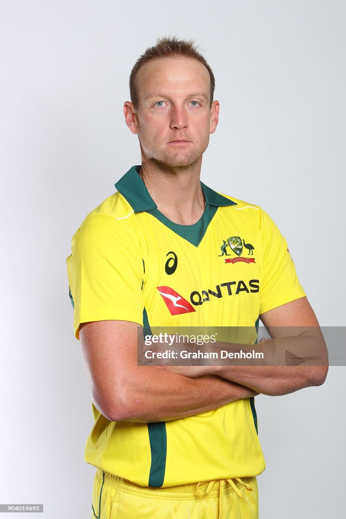 Australian One Day International Headshots Session