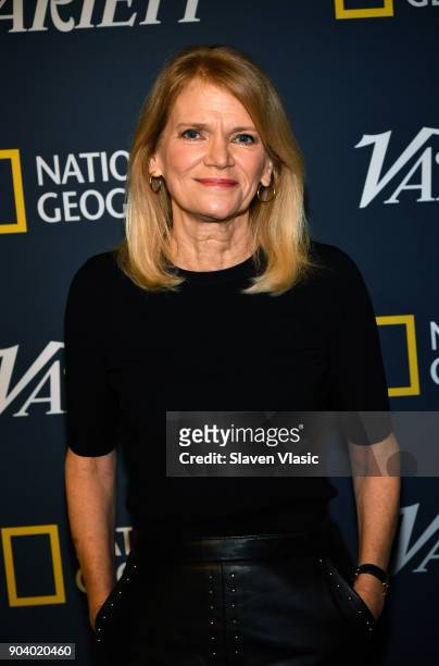 Martha Raddatz visits Variety's inaugural "Salute To Service" at Cipriani 25 Broadway on January 11, 2018 in New York City.