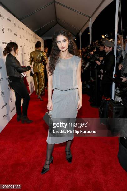 Medalion Rahimi attends the Marie Claire's Image Makers Awards 2018 on January 11, 2018 in West Hollywood, California.