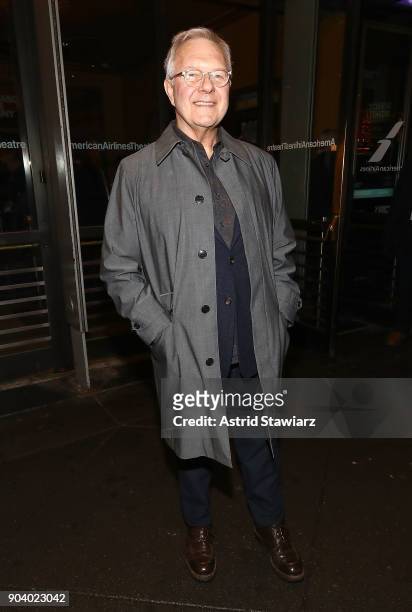 Director Walter Bobbie attends "John Lithgow: Stories By Heart" opening night at American Airlines Theatre on January 11, 2018 in New York City.