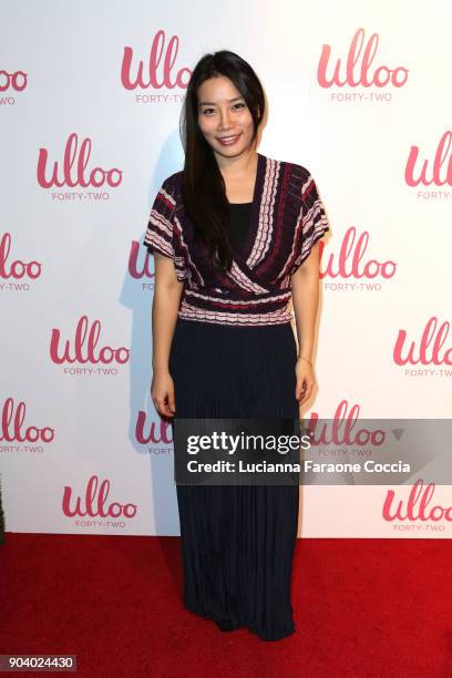 Actor Vivian Ahn attends Ulloo 42 Launch Party on January 11, 2018 in Los Angeles, California.