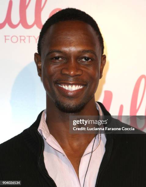 Actor Newton Mayenge attends Ulloo 42 Launch Party on January 11, 2018 in Los Angeles, California.