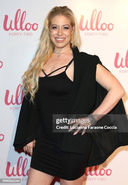 Whitney Bowers attends Ulloo 42 Launch Party on January 11, 2018 in Los Angeles, California.