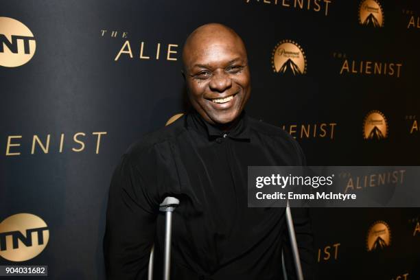 Robert Wisdom attends The Alienist - LA Premiere Event at Paramount Studios on January 11, 2018 in Hollywood, California. 26144_017