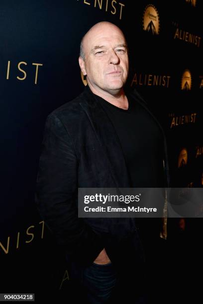 Dean Norris attends The Alienist - LA Premiere Event at Paramount Studios on January 11, 2018 in Hollywood, California. 26144_017