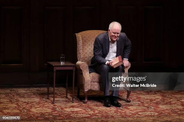 John Lithgow during the Broadway Opening Night Performance Curtain Call of "John Lithgow: Stories by Heart" at the American Airlines Theatre on...