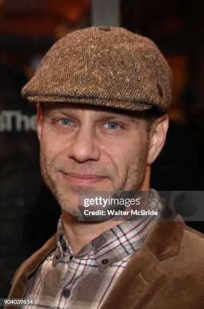 Noah Brody attends the Broadway Opening Night Performance of "John Lithgow: Stories by Heart" at the American Airlines Theatre on January 11, 2018 in...