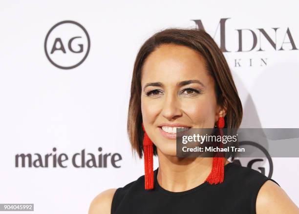 Marie Claire Editor-in-Chief, Anne Fulenwider arrives to the Marie Claire's Image Maker Awards 2018 held at Delilah on January 11, 2018 in West...