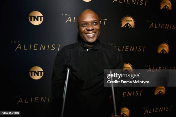 Robert Wisdom attends The Alienist - LA Premiere Event at Paramount Studios on January 11, 2018 in Hollywood, California. 26144_017