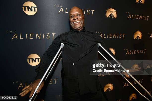 Robert Wisdom attends The Alienist - LA Premiere Event at Paramount Studios on January 11, 2018 in Hollywood, California. 26144_017