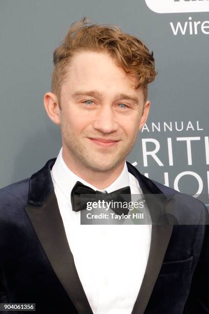 Russell Dennis Lewis attends the 23rd Annual Critics' Choice Awards at Barker Hangar on January 11, 2018 in Santa Monica, California.