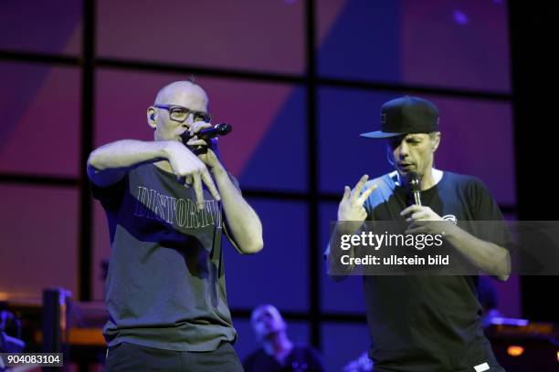 Die Fantastischen Vier "Vier und JetztÒ-Tour Die Fantastischen Vier bestehen aus Thomas D. , Michi Beck , Smudo und And.Ypsilon Lanxess-Arena Köln