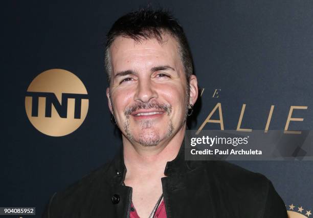 Actor Hal Sparks attends the premiere of TNT's "The Alienist" at The Paramount Lot on January 11, 2018 in Hollywood, California.