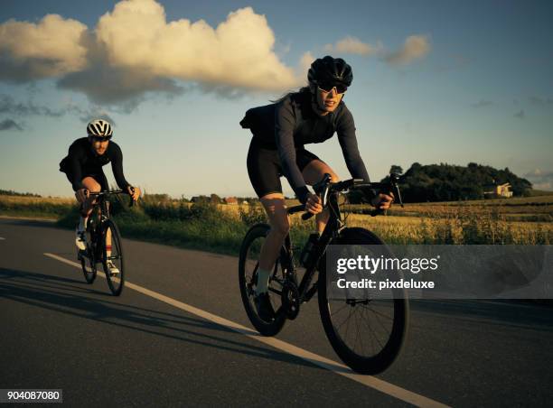 weekend werden gemaakt voor leng afstand fietsen - made in denmark day 2 stockfoto's en -beelden