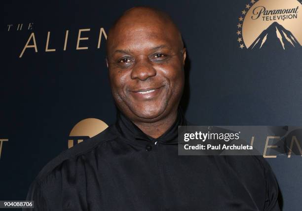 Actor Robert Wisdom attends the premiere of TNT's "The Alienist" at The Paramount Lot on January 11, 2018 in Hollywood, California.