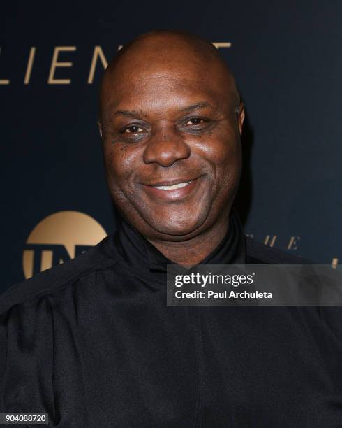 Actor Robert Wisdom attends the premiere of TNT's "The Alienist" at The Paramount Lot on January 11, 2018 in Hollywood, California.