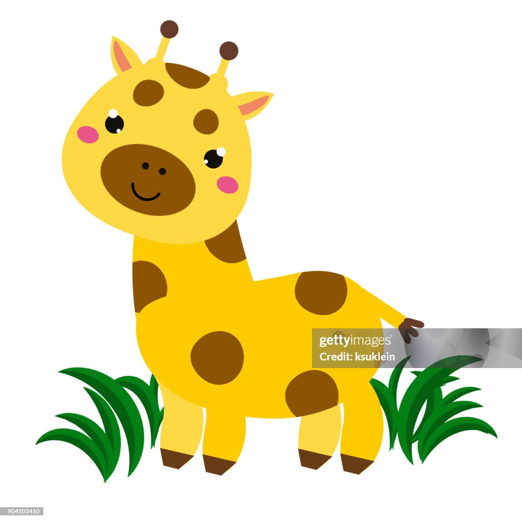 Jirafa De Dibujos Animados Lindo Carácter Animal Para Bebés Y Niños Diseño Impresiones Ilustración de stock - Getty Images Jirafa De Dibujos Animados Lindo Carácter Animal Para Bebés Y Niños Diseño Impresiones Ilustración de stock - Getty Images