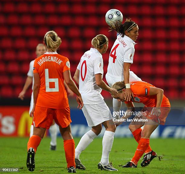 Fara Kelli 47 England V Netherlands Uefa Womens Euro 2009 Semi Final Stock Photos ...