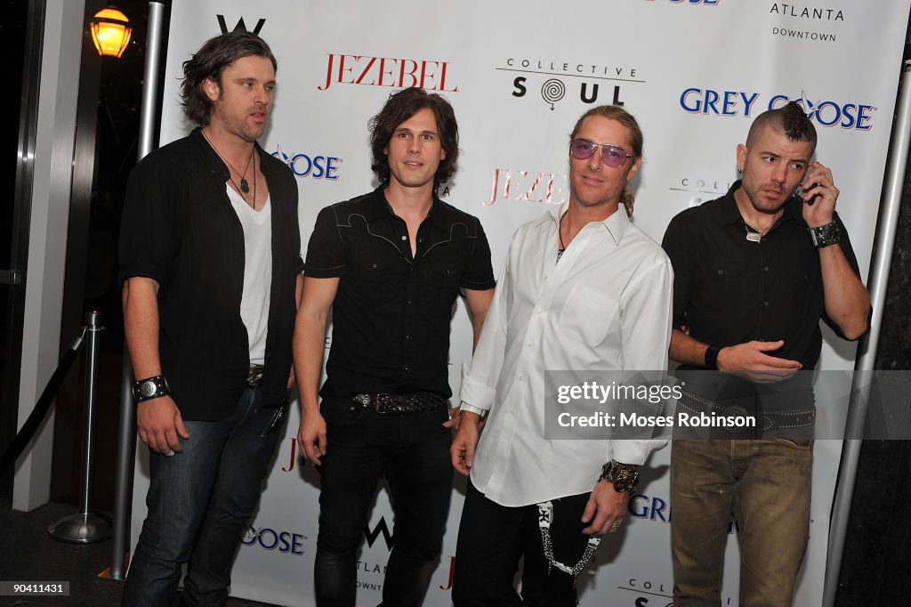 Ed Roland Brothers Collective Soul members Dean Roland, Joel Kosche, Ed Roland and Will ...