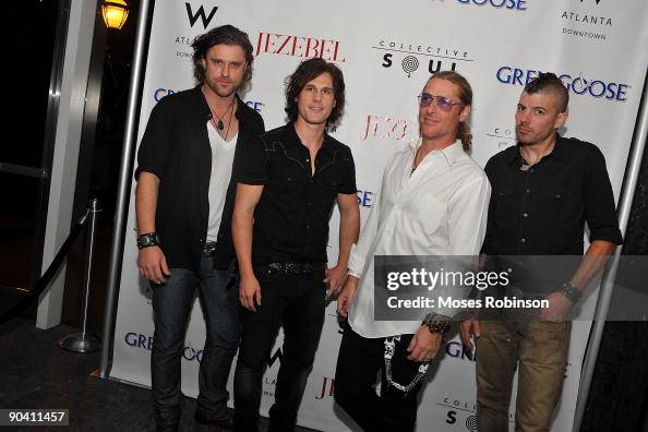 Ed Roland Brothers Collective Soul members Dean Roland, Joel Kosche, Ed Roland and Will ...