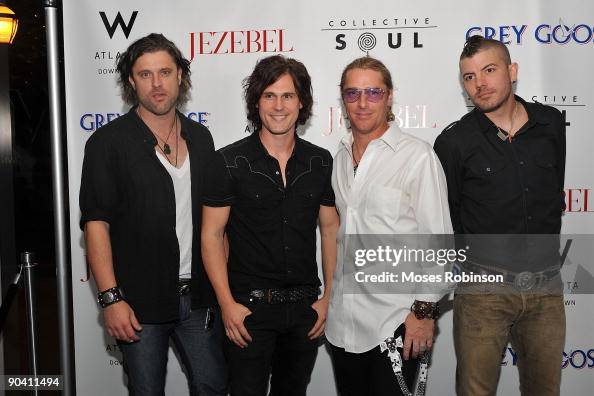 Ed Roland Brothers Collective Soul members Dean Roland, Joel Kosche, Ed Roland and Will ...