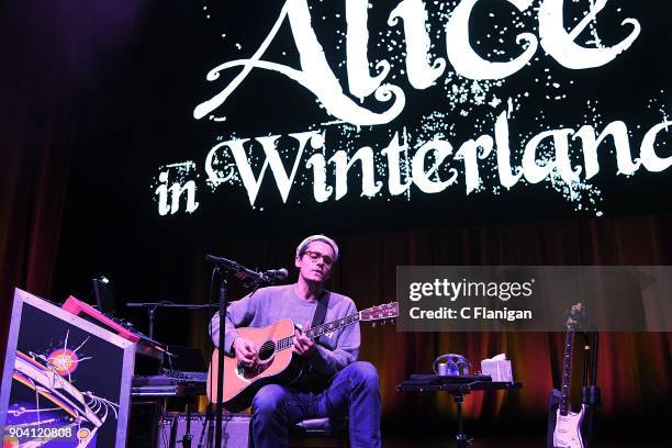 John Mayer performs at the Alice 97.3 Radio concert - Alice In Winterland at The Masonic Auditorium on January 11, 2018 in San Francisco, California.