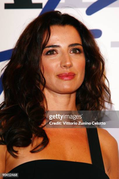 Actress Luisa Ranieri attends the Kinéo Diamanti al Cinema Award Ceremony at the Lancia Café, Hotel Excelsior during the 66th Venice Film Festival on...