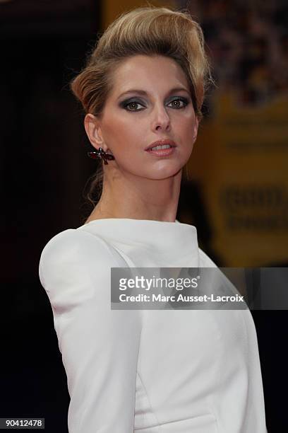 Frederique Bel arrives for the screening of the movie 'Me and Orson Welles' at the 35th American Film Festival in Deauville, on September 6, 2009 in...