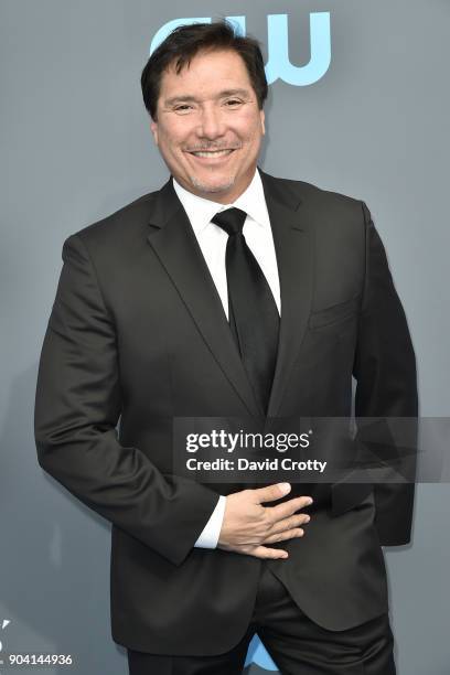 Benito Martinez attends The 23rd Annual Critics' Choice Awards - Arrivals at The Barker Hanger on January 11, 2018 in Santa Monica, California.