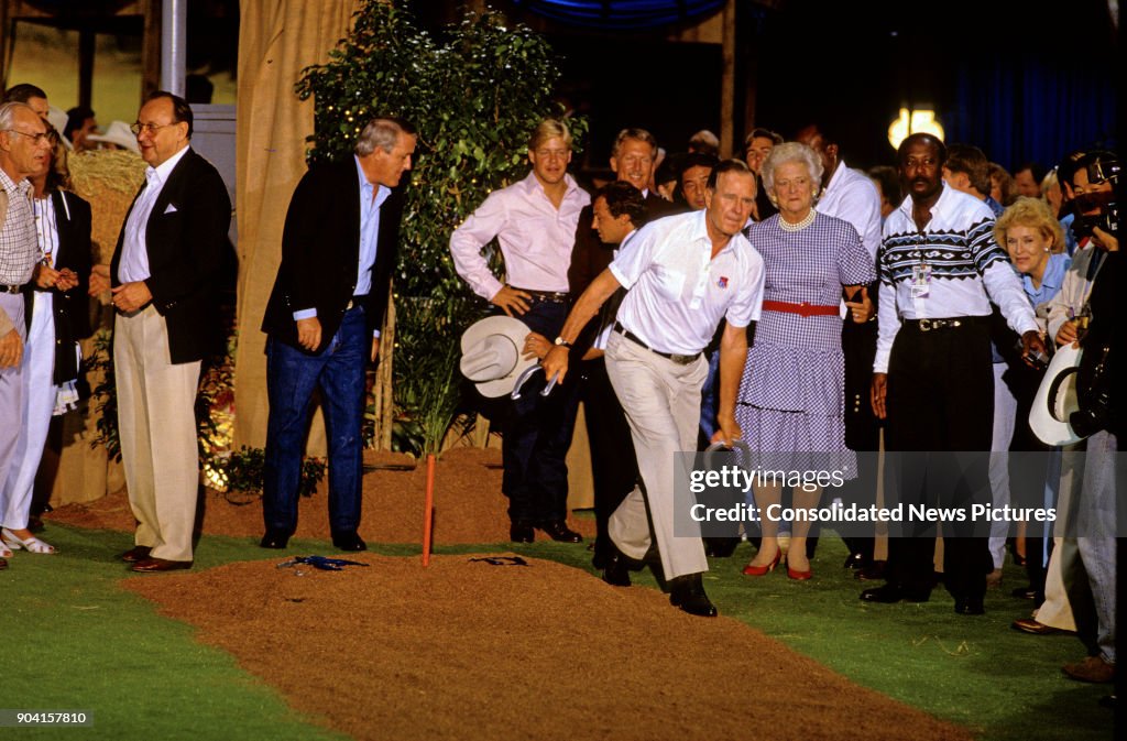 Horsehoes At 16th G7 Summit