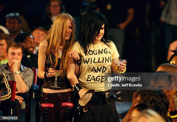 Avril Lavigne and Kelly Osbourne *Exclusive*