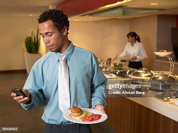 businessman in hotel - overworked waitress stock pictures, royalty-free photos & images