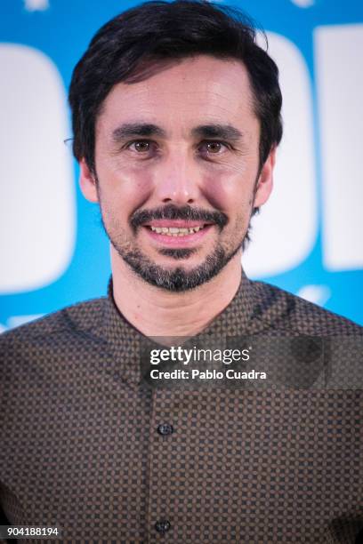 Spanish actor Canco Rodriguez attends the 'Cuerpo De Elite' photocall at ME Reina Victoria Hotel on January 12, 2018 in Madrid, Spain.