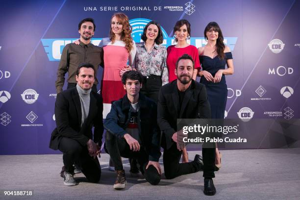 Canco Rodriguez, Cristina Castano, Adriana Torrebejano, Ana Morgade, Maria Botto, Octavi Pujalde, Alvaro Montalba and Ismael Martinez attend the...