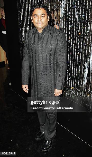 Composer A.R. Rahman attends the Swarovski Hosts 'The Passage' Party during the 66th Venice Film Festival on September 6, 2009 in Venice, Italy.