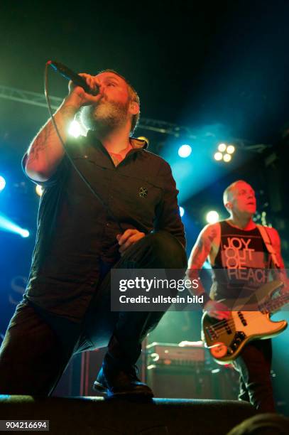 Boysetsfire - die amerikanische Post-Hardcore-Band mit Saenger Nathan Gray bei einem Konzert im Hamburger Docks. (Photo by Jazz Archiv...