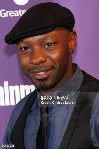 Actor Nelsan Ellis attends the Entertainment Weekly and Syfy party celebrating Comic-Con at Hotel Solamar on July 25, 2009 in San Diego, California.