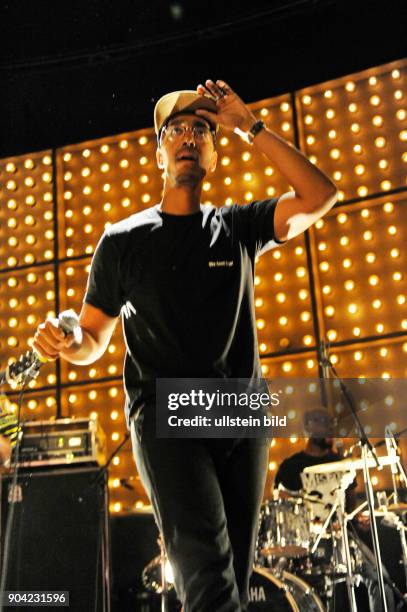 Oddisee alias Amir Mohamed el Khalifa - der amerikanische Rapper und Produzent live beim Reeperbahnfestival 2015. Konzert beim Musikfestival in den...