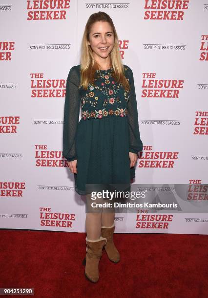 Kerry Butler attends "The Leisure Seeker" New York Screening at AMC Loews Lincoln Square on January 11, 2018 in New York City.