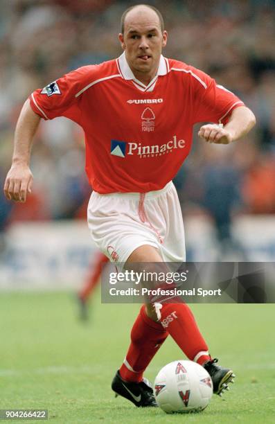 Steve Stone of Nottingham Forest in action, circa 1998.