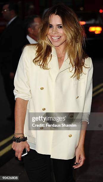 Billie Piper attends the TV Quick & Tv Choice Awards at the The Dorchester Hotel on September 7, 2009 in London, England.