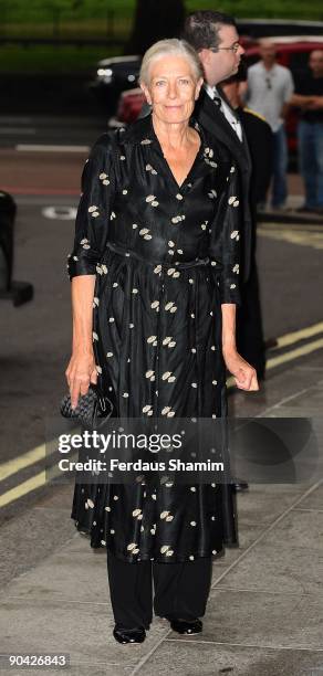 Vanessa Redgrave attends the Harper's Bazaar Women Of The Year Awards at The Dorchester on September 7, 2009 in London, England.