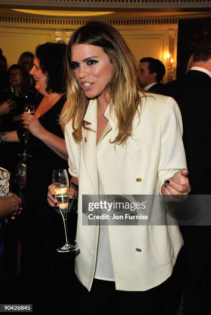 Billie Piper attends the TV Quick & TV Choice Awards at The Dorchester on September 7, 2009 in London, England.